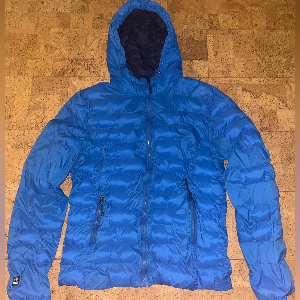 Blue Puffer Jacket